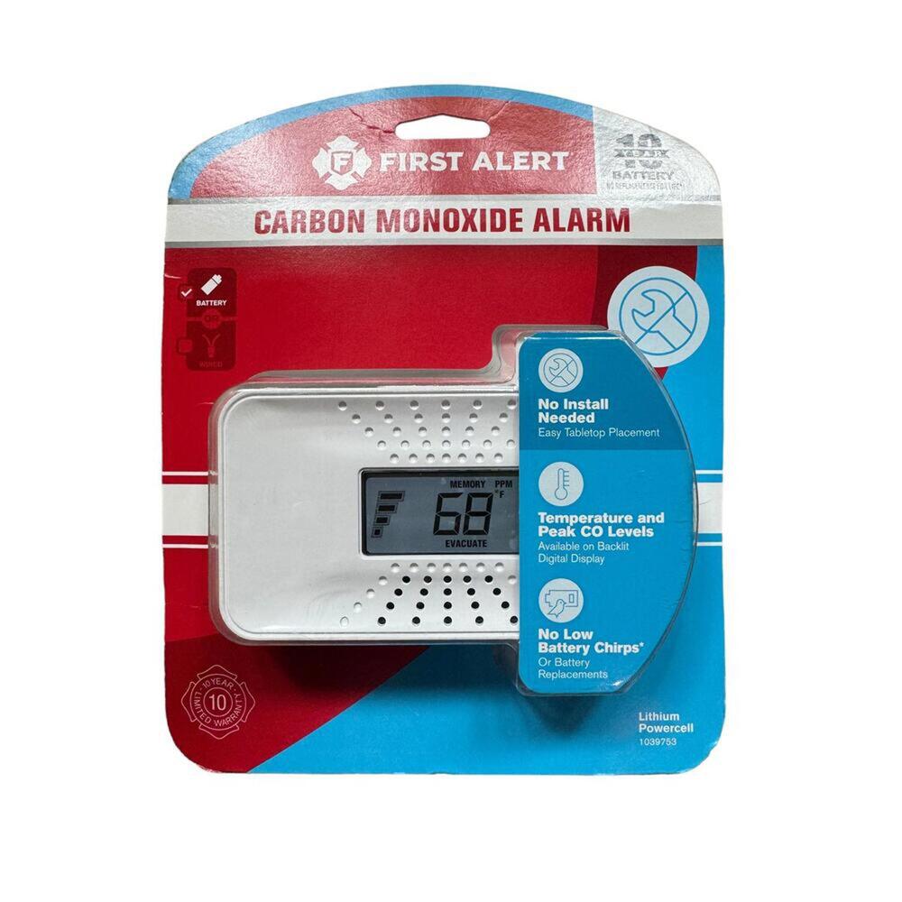 First Alert | Carbon Monoxide Alarm C0710 | NIB | 0995